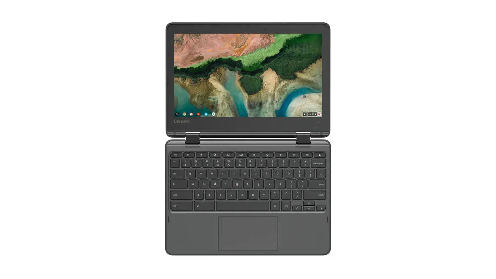 Lenovo 300e Chromebook 11.6" Touch LCD 2 in 1 Chromebook MediaTek M8173C 2.10GHz 4GB 32GB SSD Chrome OS 81H00000US