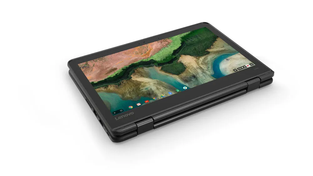 Lenovo 300e Chromebook 11.6" Touch LCD 2 in 1 Chromebook MediaTek M8173C 2.10GHz 4GB 32GB SSD Chrome OS 81H00000US