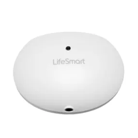 Lifesmart Water Leakage Sensor - Cr2450 Battery - White