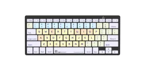 LogicKeyboard Dyslexia Mini Bluetooth, PC & MAC LKB-DYSLEX-BTPC-US, LKB-DYSLEX-BTON-US