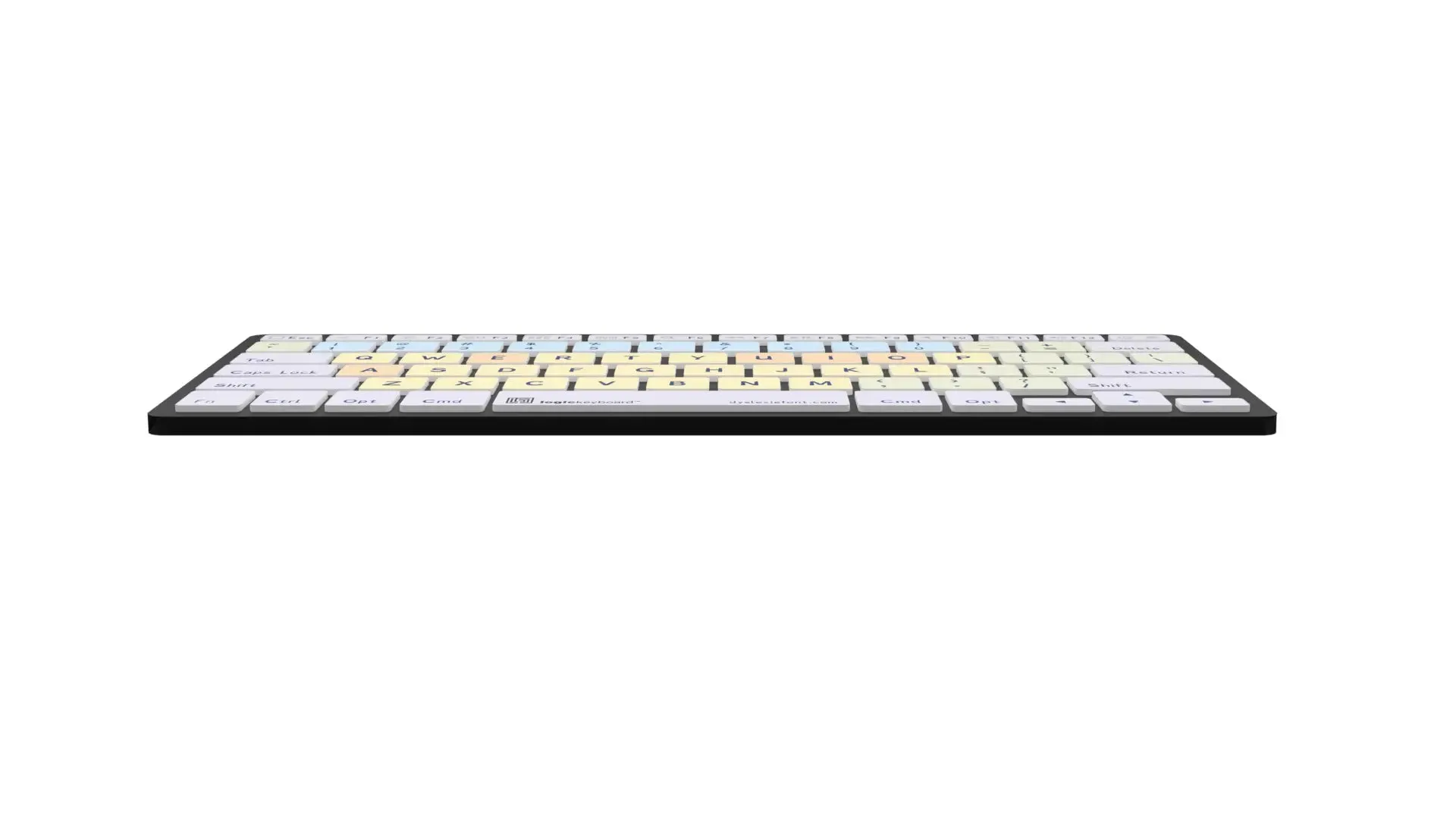 LogicKeyboard Dyslexia Mini Bluetooth, PC & MAC LKB-DYSLEX-BTPC-US, LKB-DYSLEX-BTON-US