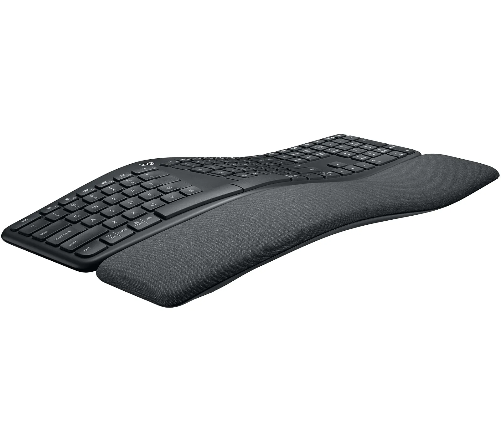 Logitech Ergo K860 - Keyboard - Wireless - 2.4 Ghz, Bluetooth 5.0 - Qwerty - Uk - Graphite