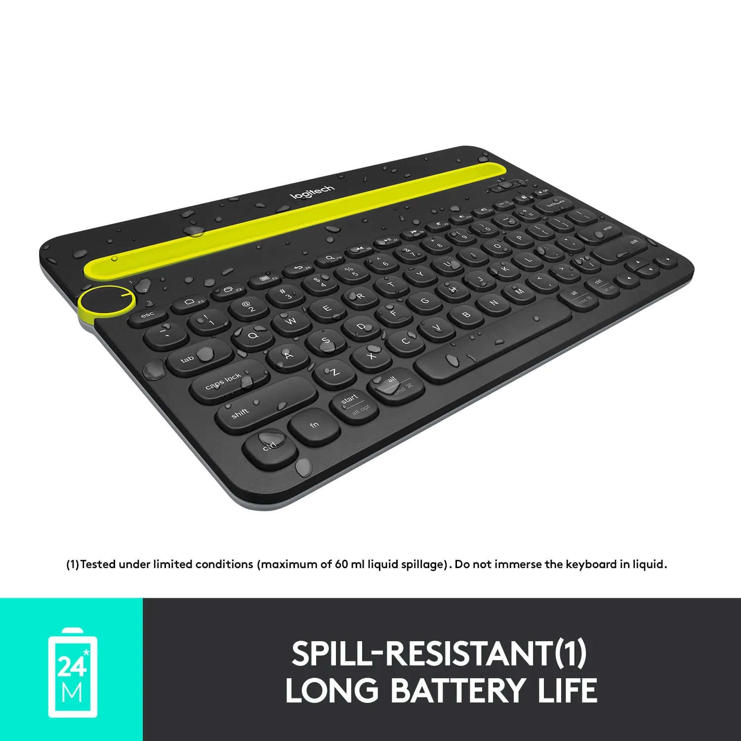 Logitech K480 Multi-Device Bluetooth Wireless Keyboard