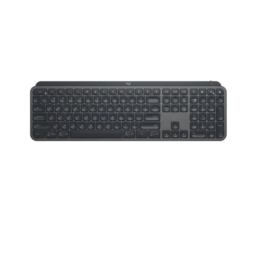 Logitech MX Keys for Business Wireless Keyboard - Wireless Connectivity - Bluetooth - 10 m - 108 Key - English (US) - PC, Mac - MX Keyswitch - Graphite