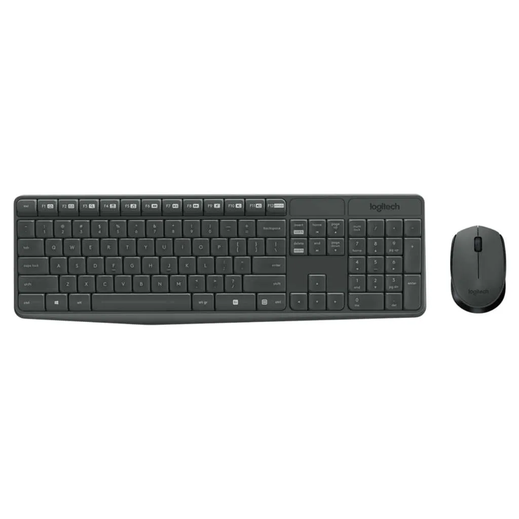 Logitech Wireless Keyboard And Mouse Combo MK235