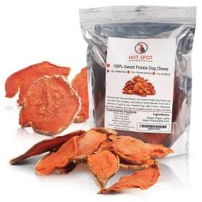 <b>HotSpot Pets</b> All Natural Sweet Potato Dog Treats- 15 Oz Bag