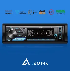 Lumina GT3 USB, Aux Input, Bluetooth Single Din Radio