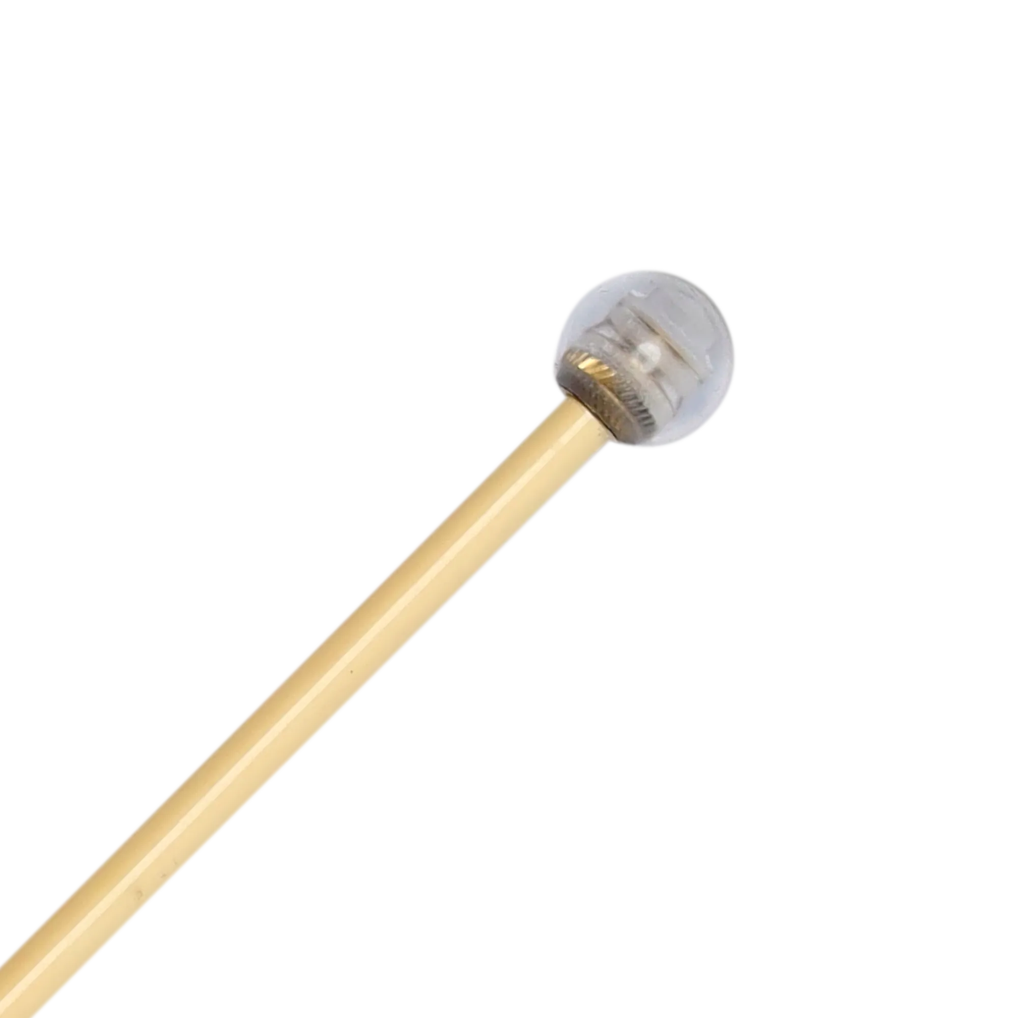 M433 - Articulate Series Keyboard Mallet - 1" Lexan w/ brass weight, Round