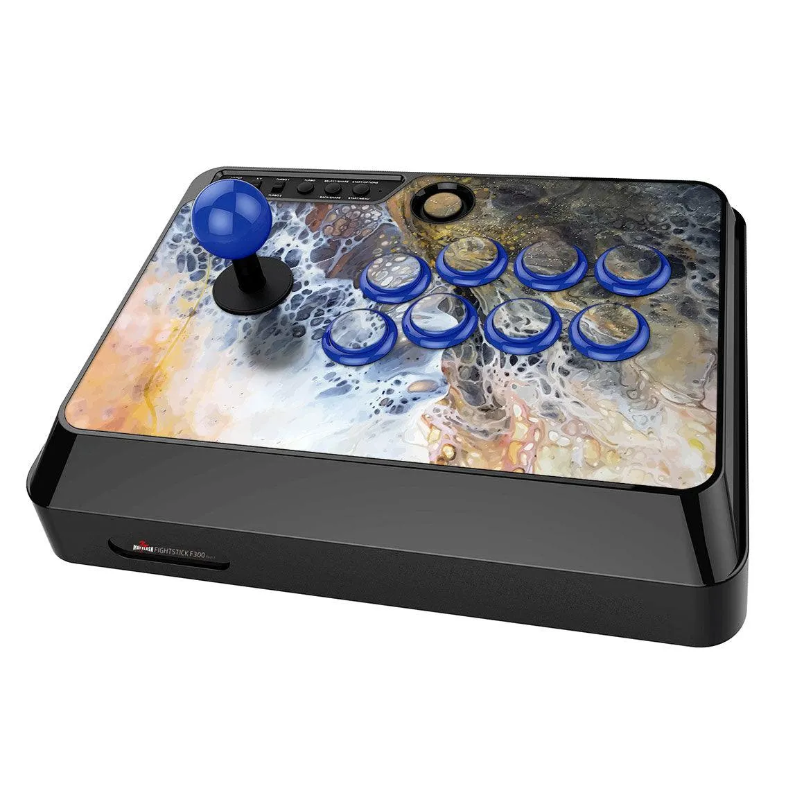 Mayflash Arcade Fight Stick F300 Oil Paint Series Skins