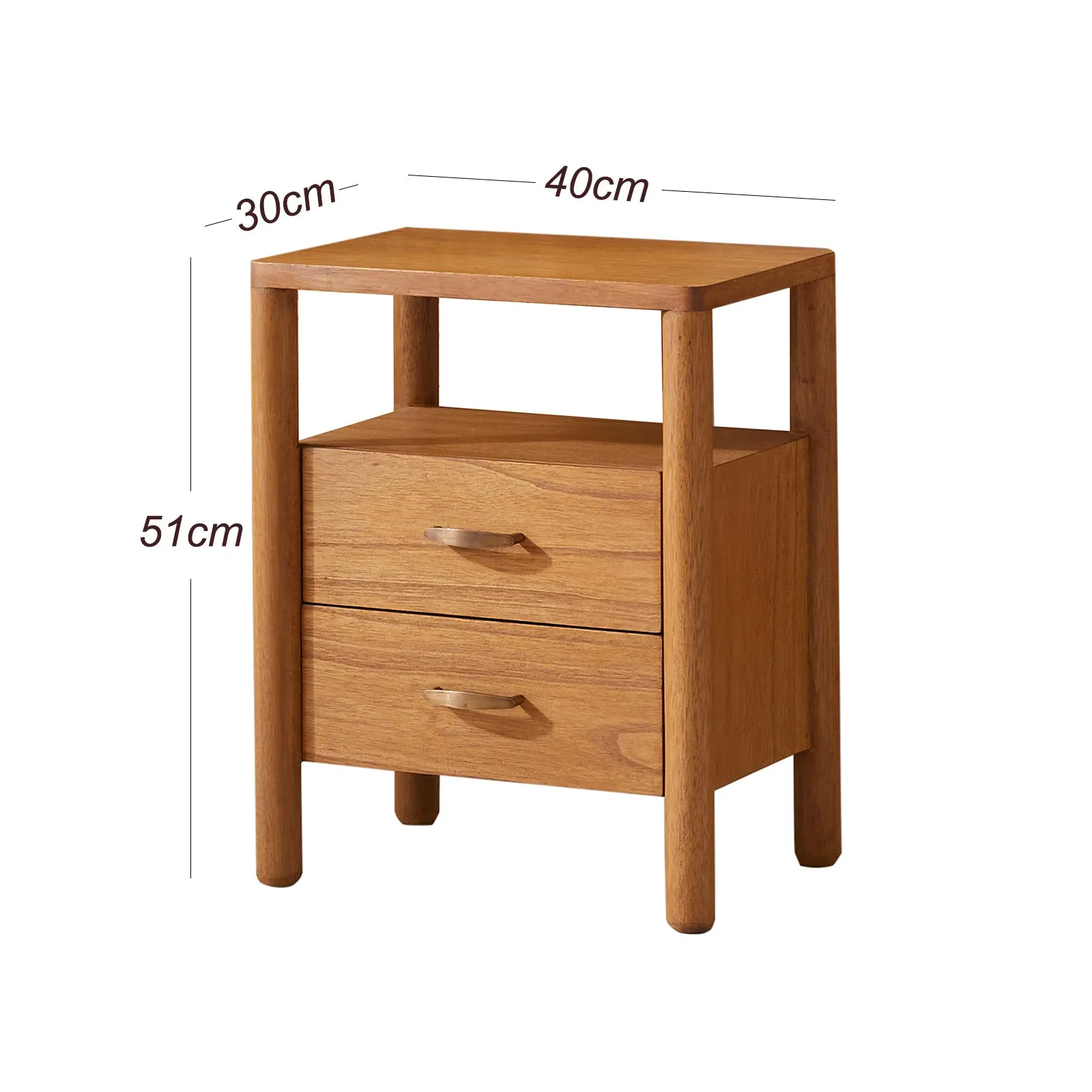 Melia Small Bedside Table