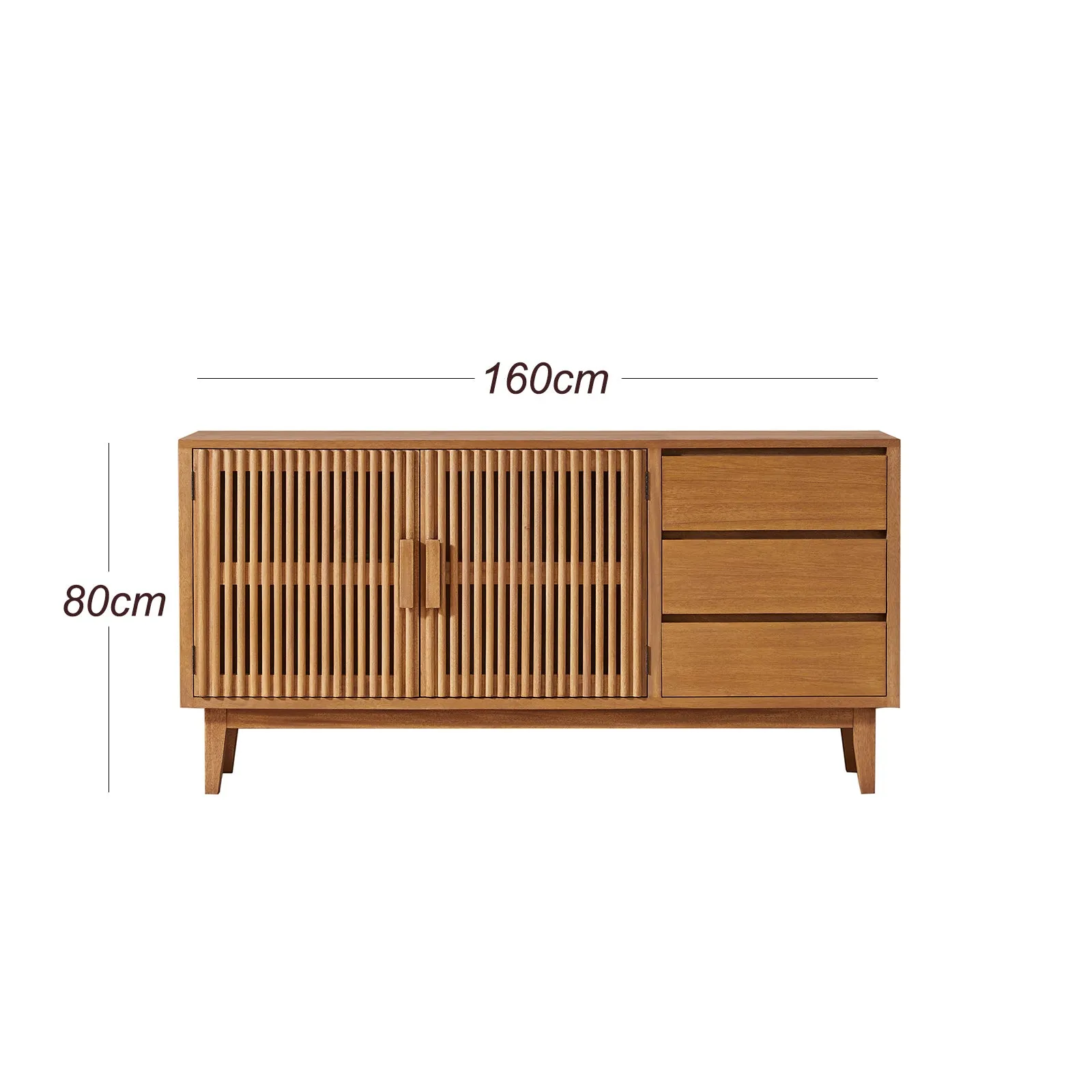 Melia Three Drawer Sideboard Cabinet