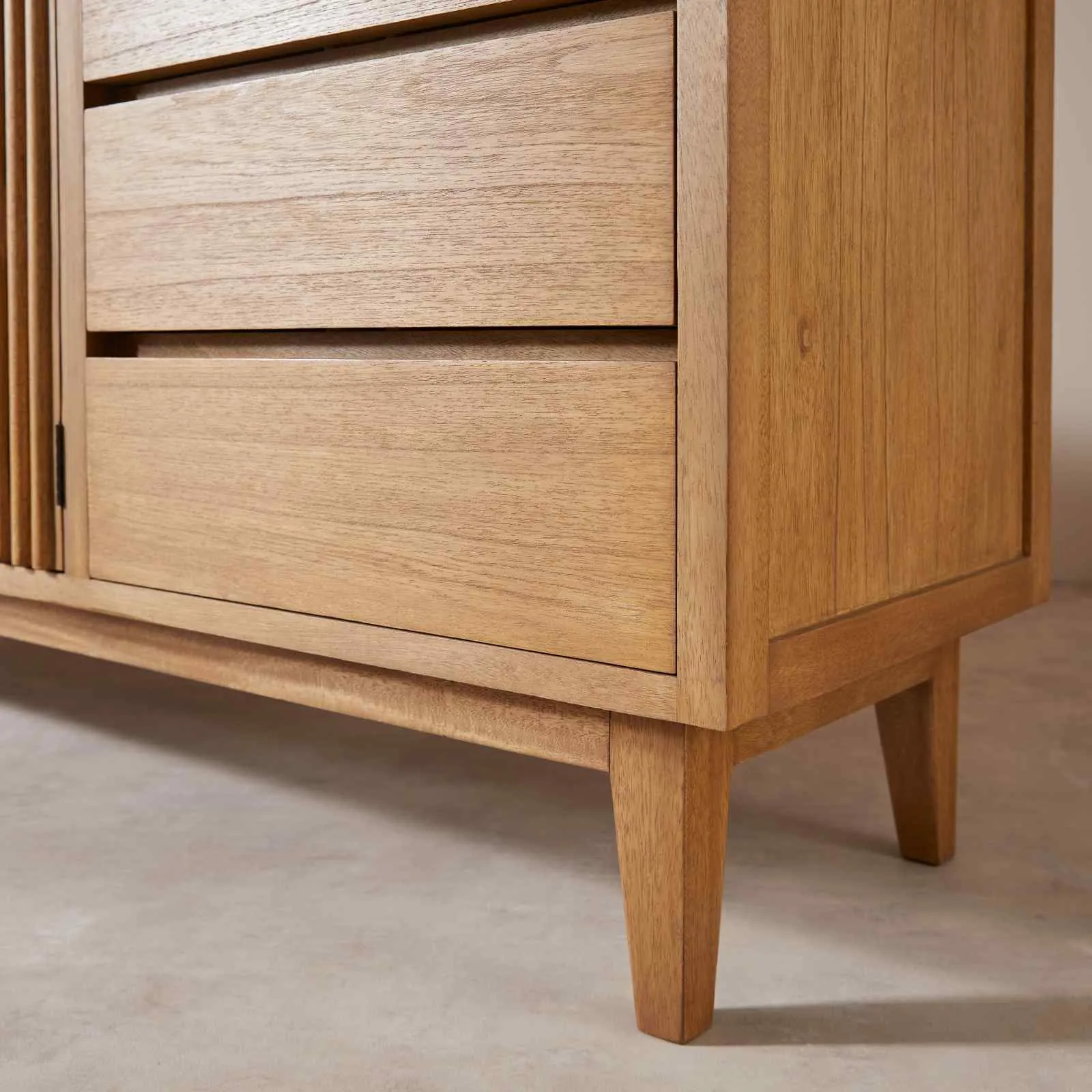 Melia Three Drawer Sideboard Cabinet