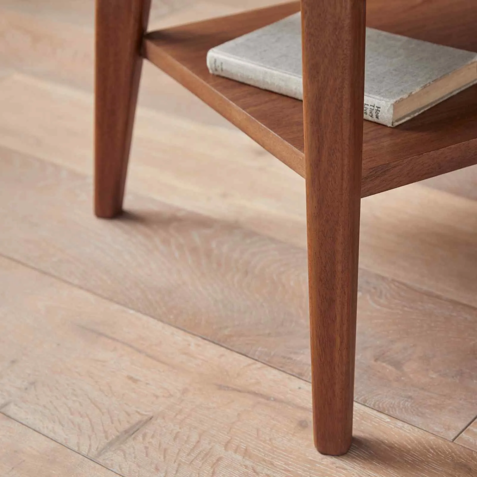 Mid Century Modern Parquet Coffee Table