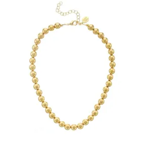 Mini Margaret Gold Bead Necklace