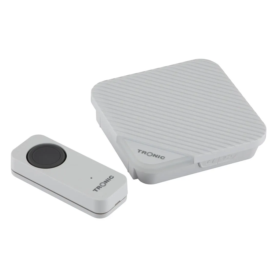 Mini Wireless White Doorbell