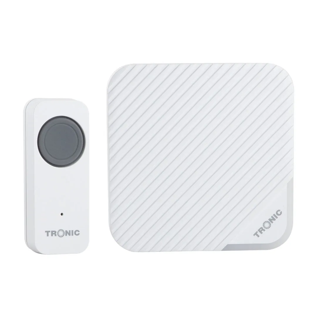 Mini Wireless White Doorbell