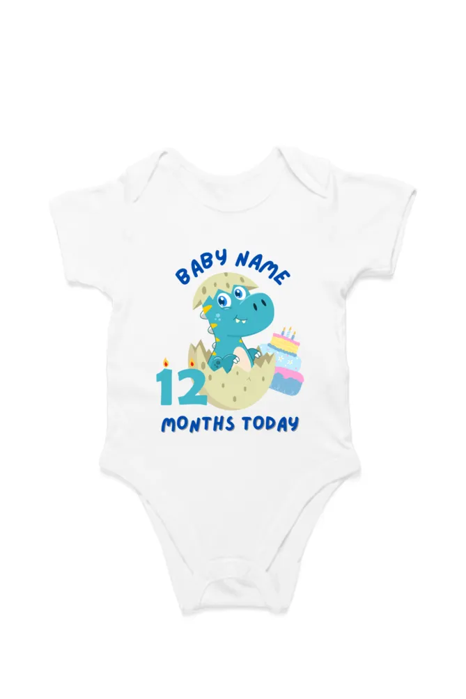 Monthly Milestone Rompers Combo For Your Little One With Your Baby Name : 30% Discount