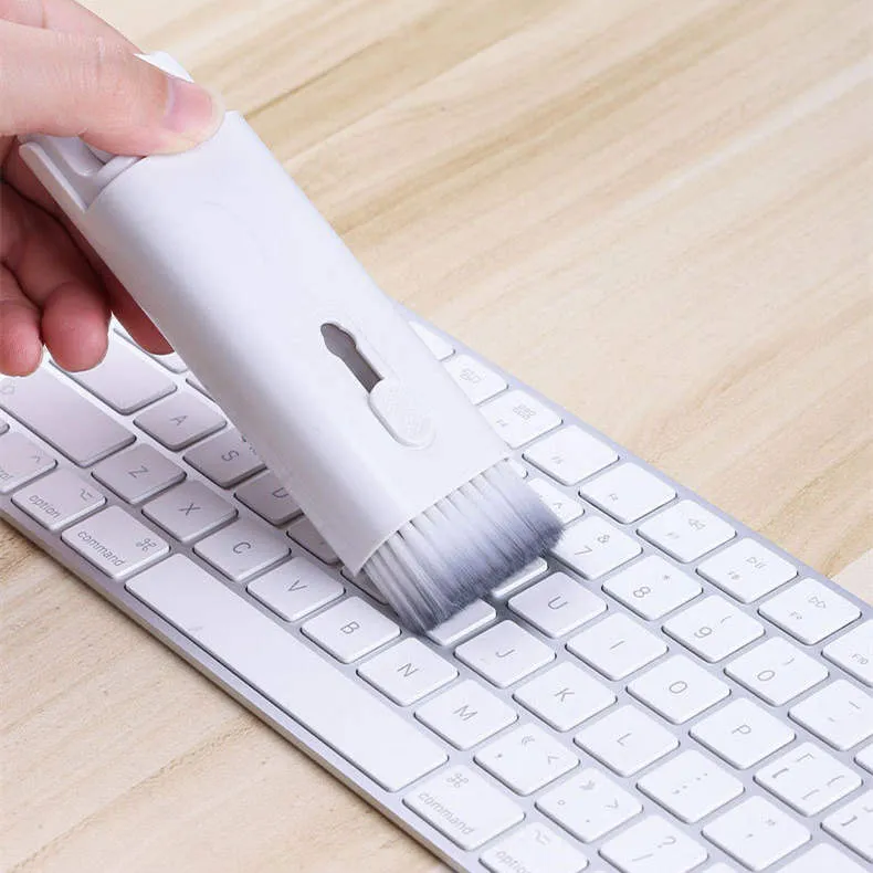 Multifunctional Bluetooth Headset Cleaning Pen Set - Ultimate Keyboard Cleaner and Keycap Puller Kit!