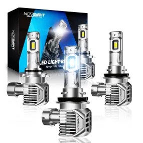 N62 Ultra Series Wireless | 9005 H11 Combo LED Bulbs Automotive Specific Chipsets 100W 22000LM 6500K White | 4 Bulbs