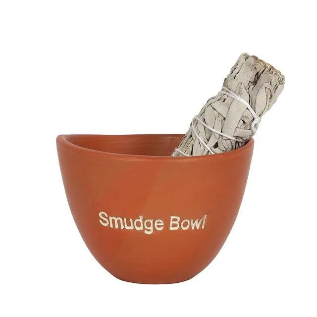 Natural Terracotta Smudge Bowl