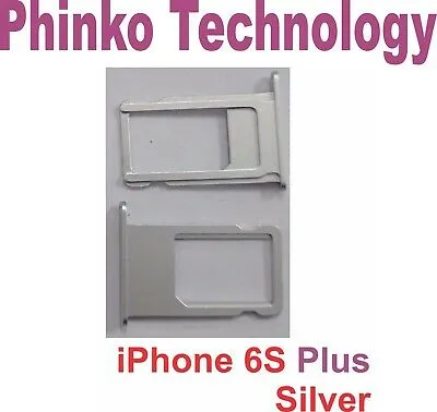 NEW iPhone 6S Plus 6S  Nano SIM Card Tray Replacement Silver