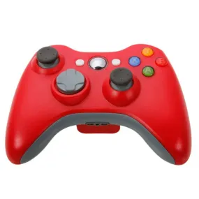 New Wireless Cordless Shock Game Joypad Controller For xBox 360 - Red