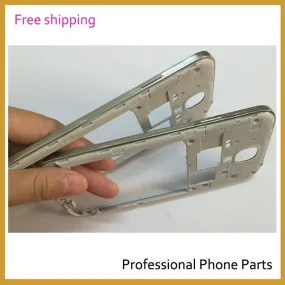 New625 Rear Housing Middle Frame Bezel Case Cover For Samsung Galaxy S4 i9500 i9505 i337 Housing  Side Button