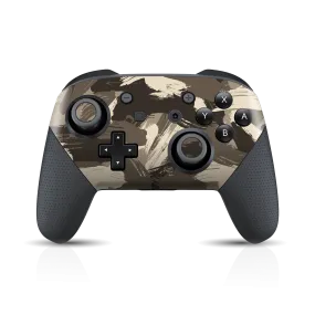 Nintendo Switch Pro CONTROLLER SIGNATURE Camouflage DESERT Skin