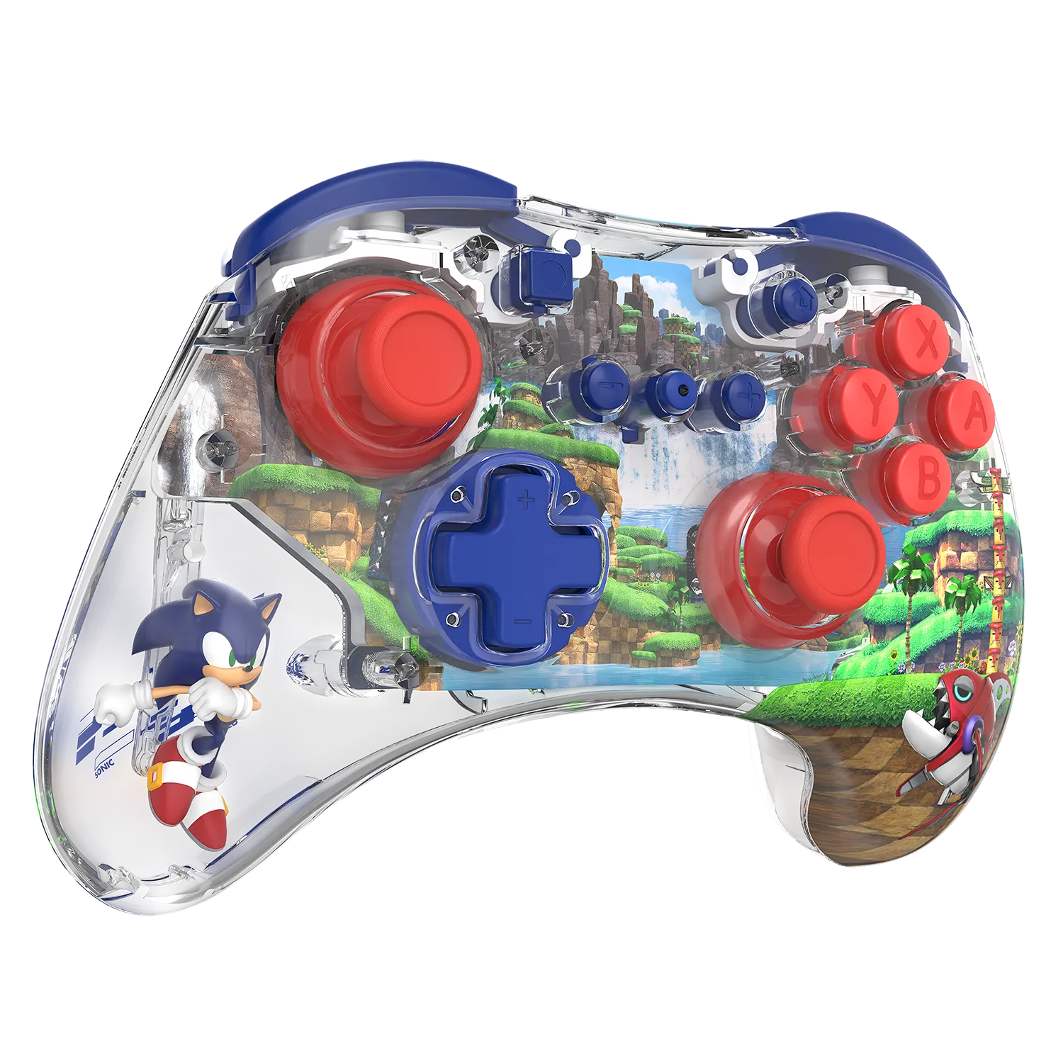 Nintendo Switch Sonic Green Hill Zone REALMz™ Wireless Controller