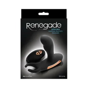 Ns Novelties Renegade Sphinx Warming Prostate Massager - Black