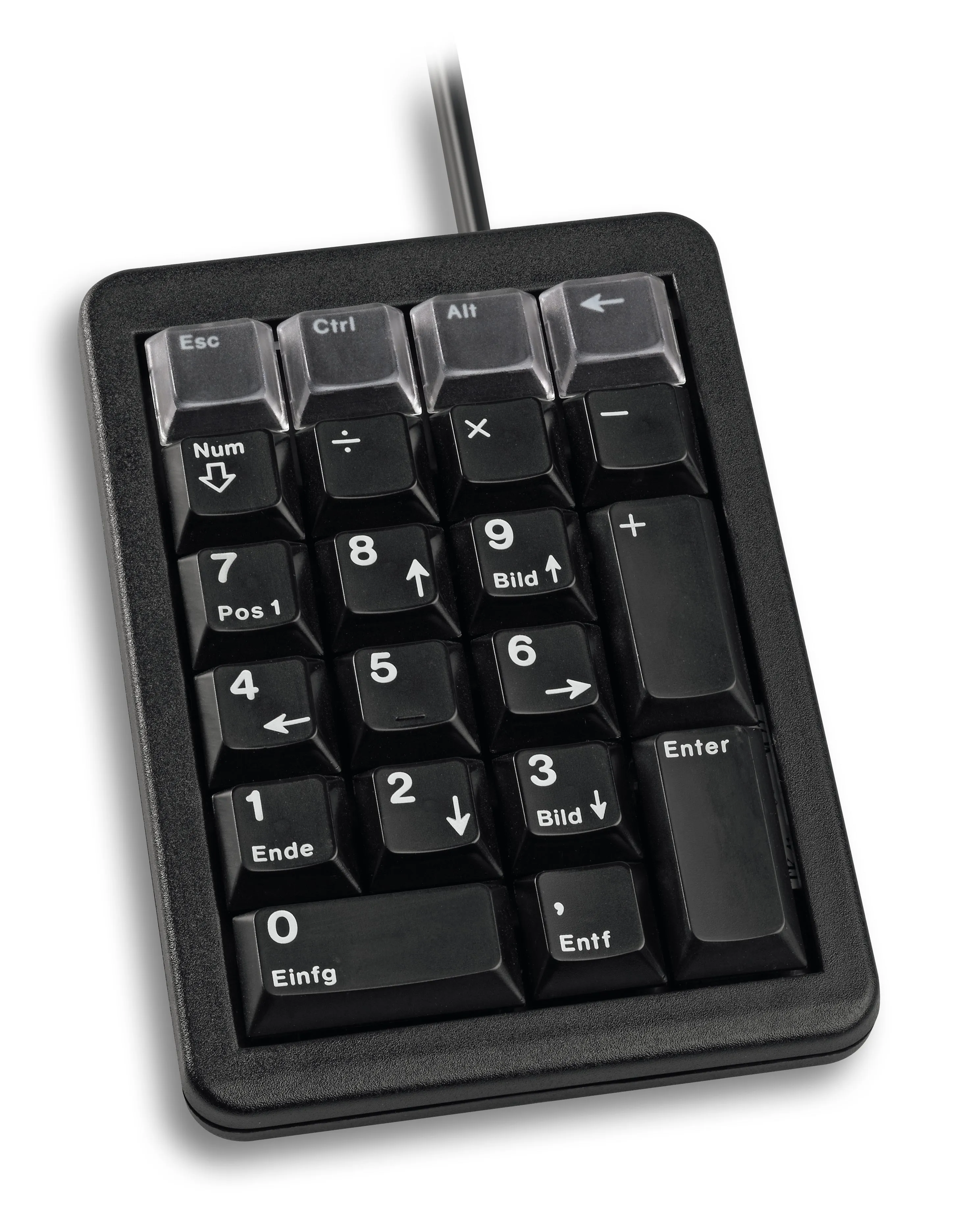 Num Keypad 21 Keys Black Usb.