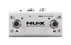 NuX NMP-2 Dual FootSwitch for Keyboard, Modules and Effect Pedals