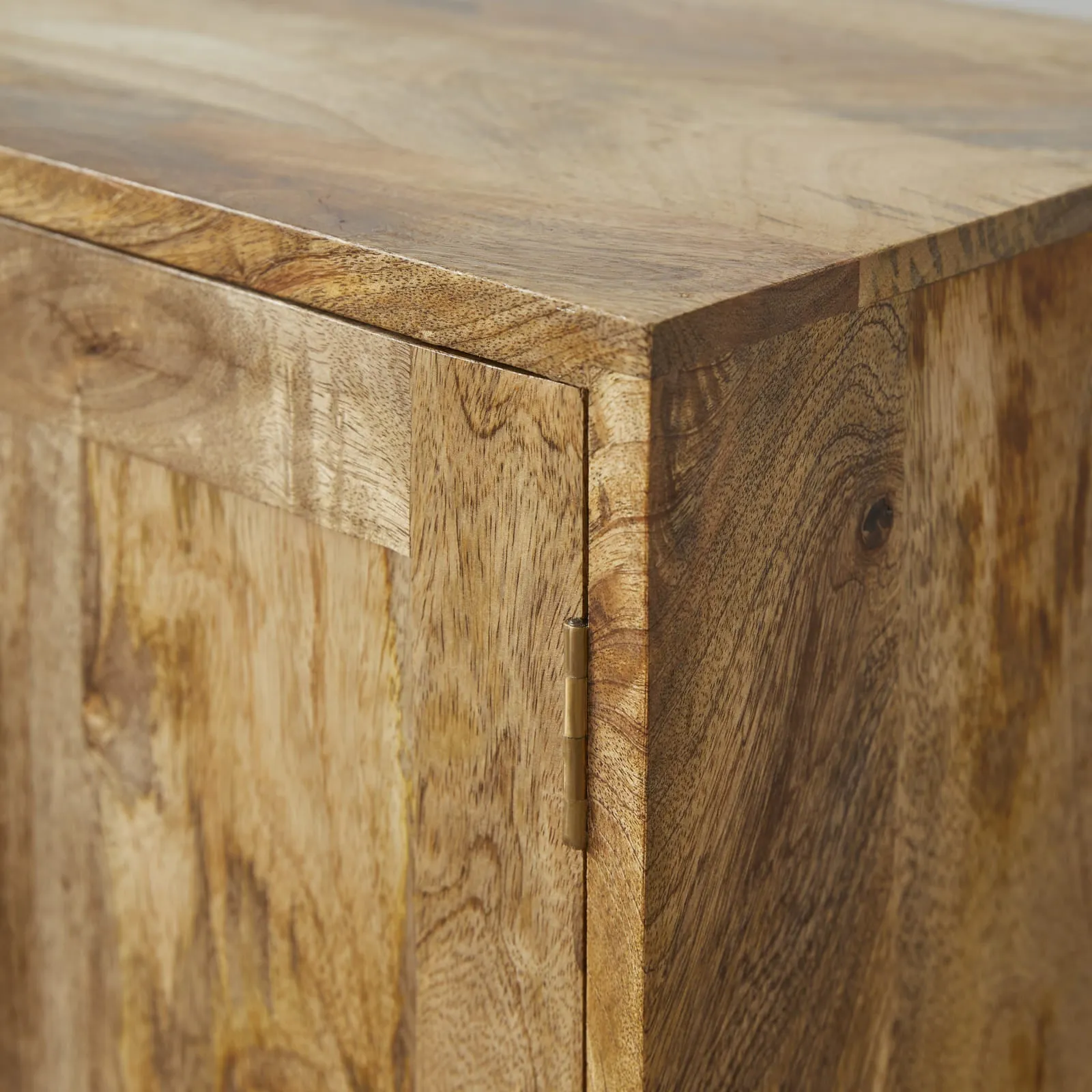 Oak Finished Sideboard with 3 Drawers