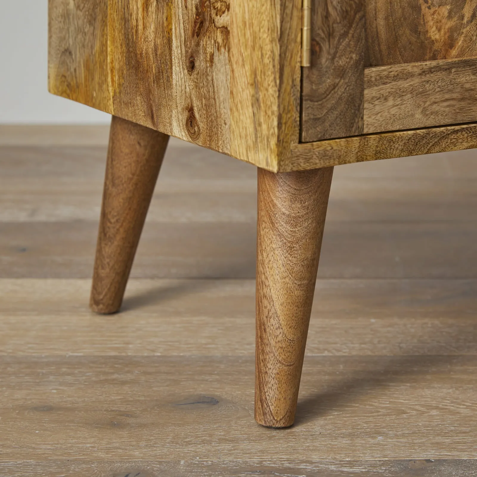 Oak Finished Sideboard with 3 Drawers