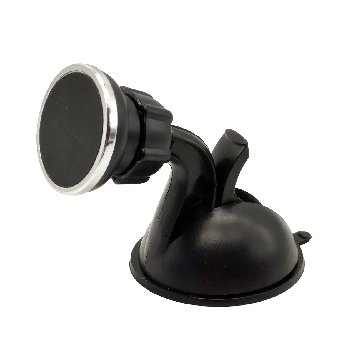 On Board Round Magnet Mobile Holder - Black Chrome A00332