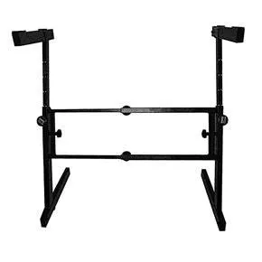 On Stage Pro Heavy-Duty Folding-Z Keyboard Stand