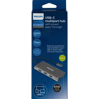 Open Box - Philips Elite Plus USB-C Multiport Adapter