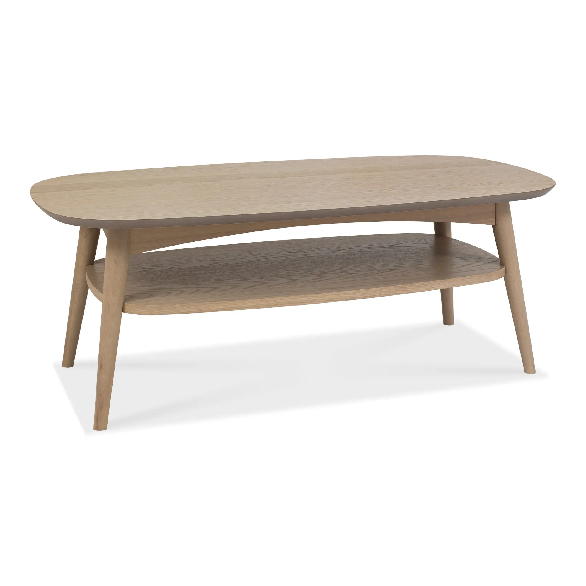 Oval Oak Coffee Table