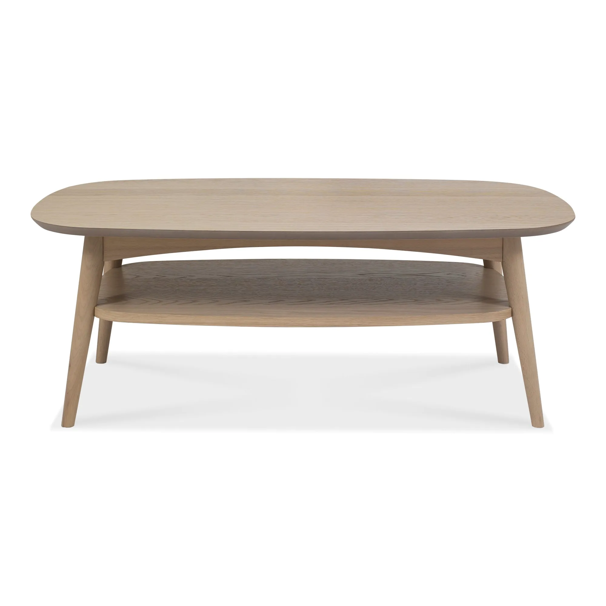 Oval Oak Coffee Table