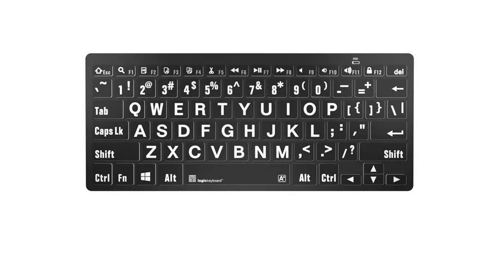 PC Large Print Mini-Bluetooth Keyboard