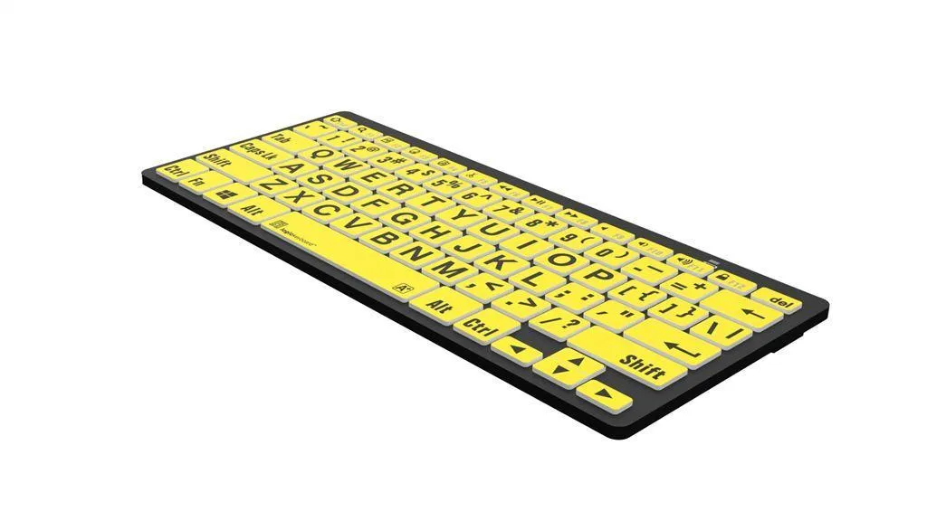 PC Large Print Mini-Bluetooth Keyboard