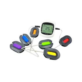 PerfectPrime KW4066 Wireless Thermometer with 6 Probes