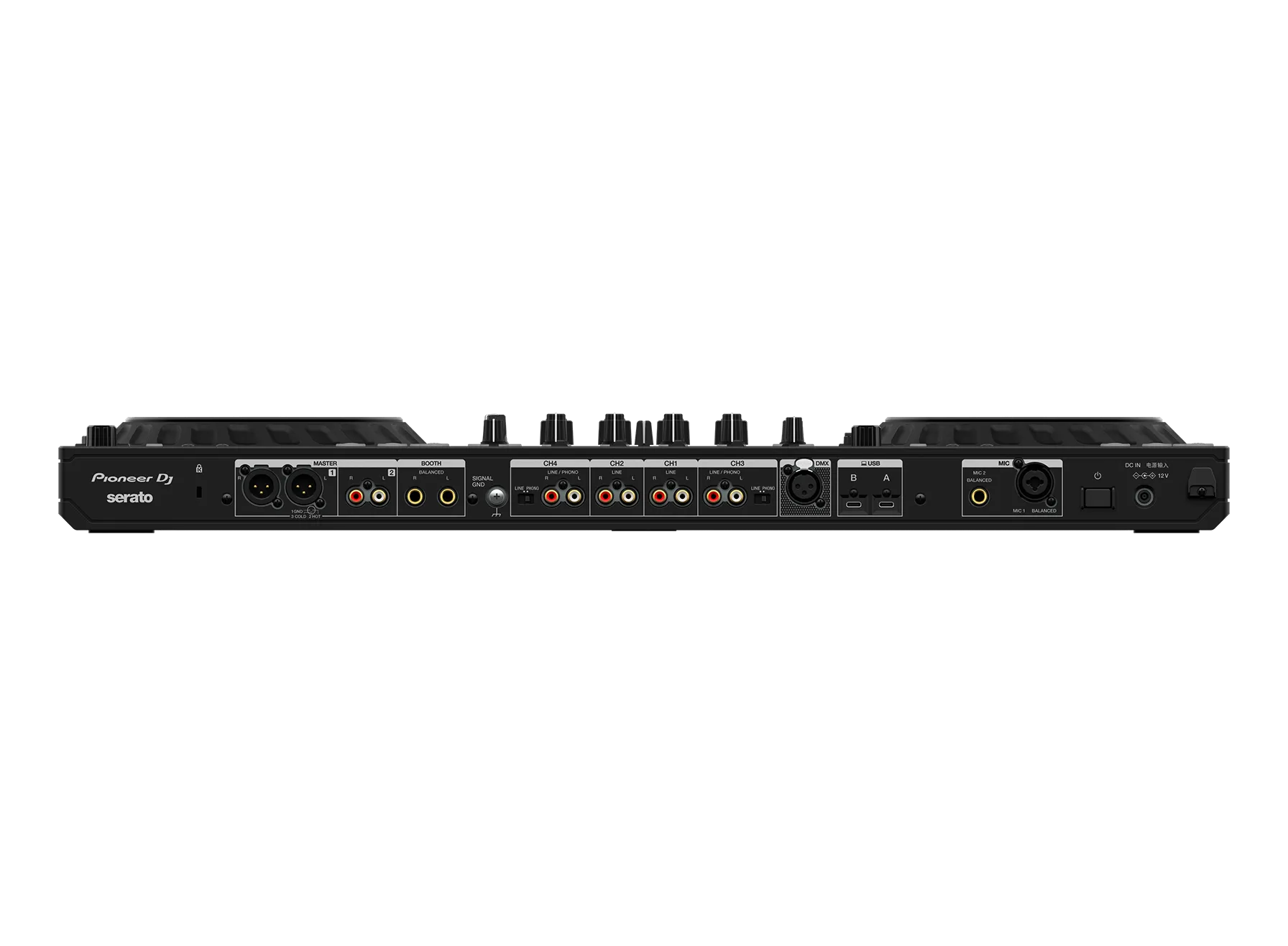 Pioneer DDJ-FLX10 4-channel DJ performance controller for multiple DJ applications (Black)