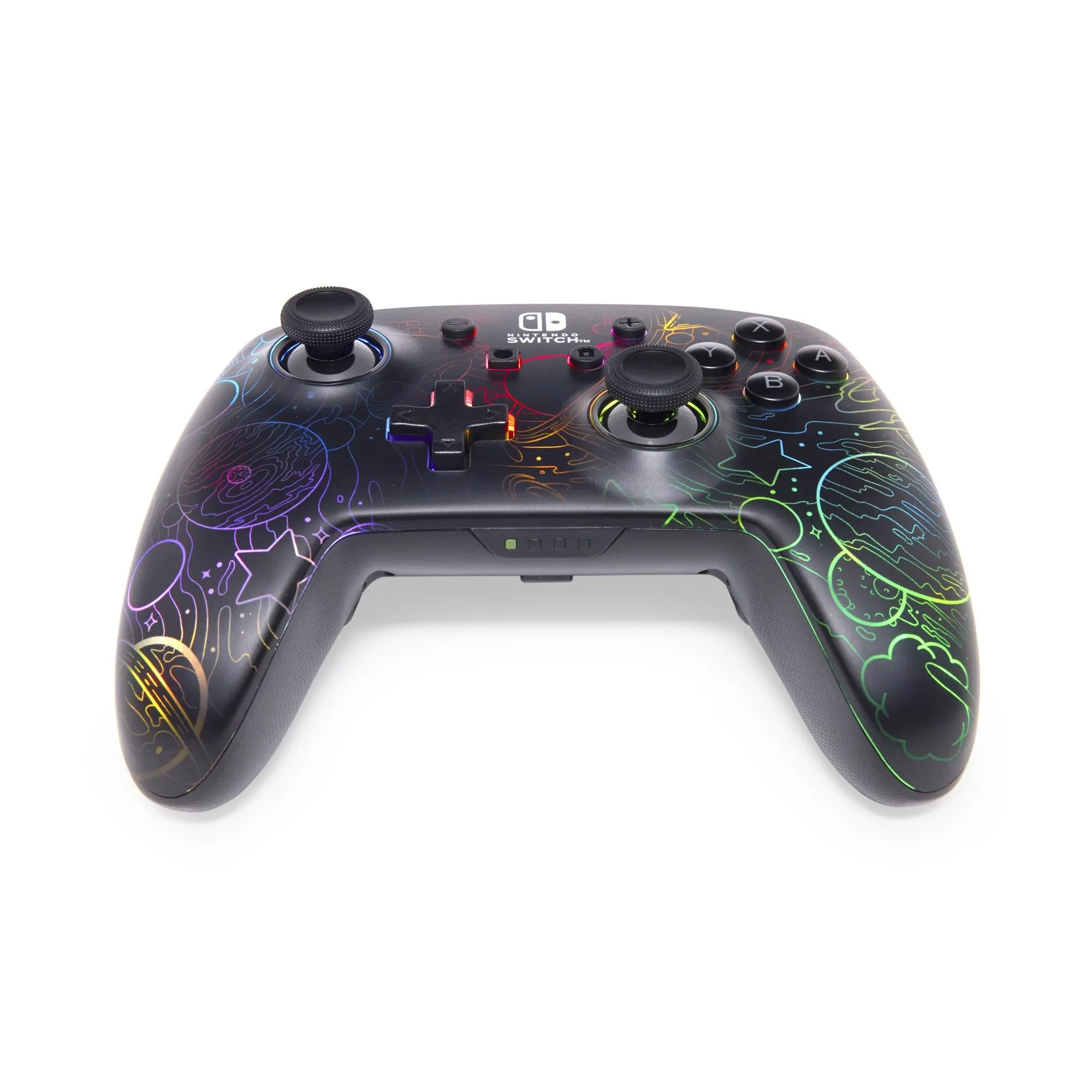 PowerA Etched Lumectra Enhanced Wireless Controller for Nintendo Switch (Galactic Vortex)