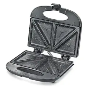 Prestige PSFSP Non-Stick Sandwich Toaster With Fixed Sandwich Plate Black