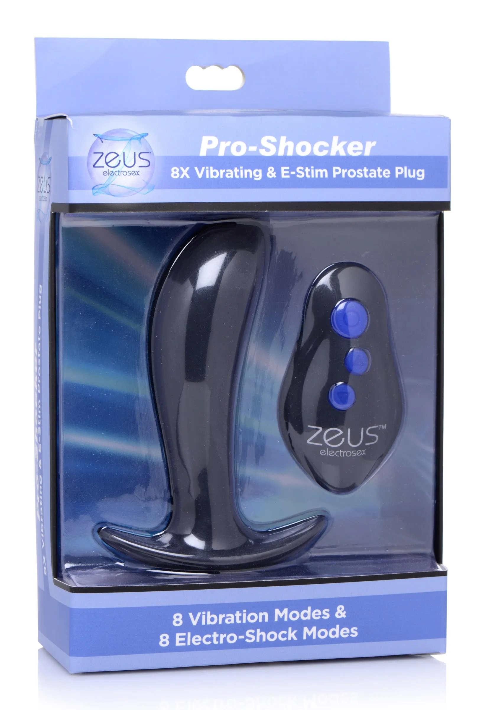 Pro-shocker Vibrating And E-stim Prostate Plug