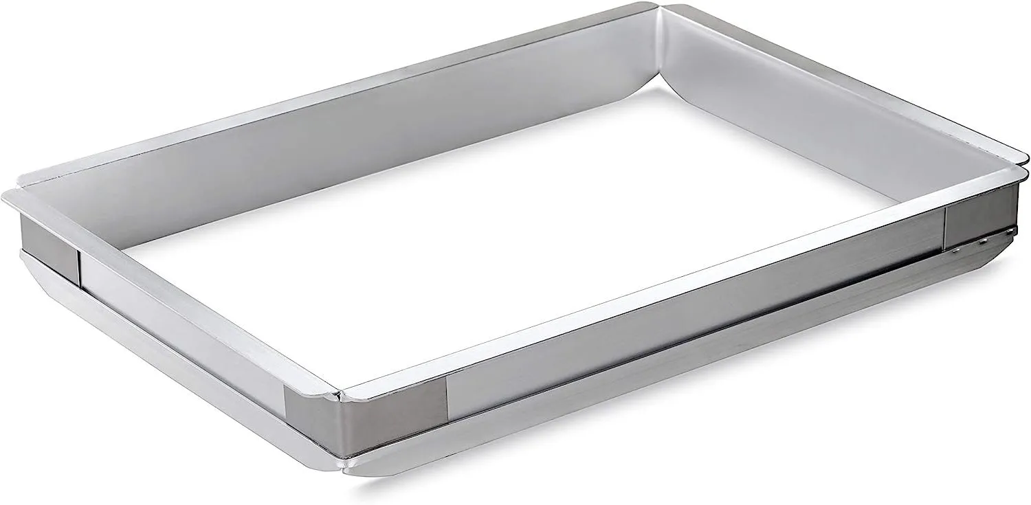 Professional 2" High Aluminum Sheet Bun Pan Extender