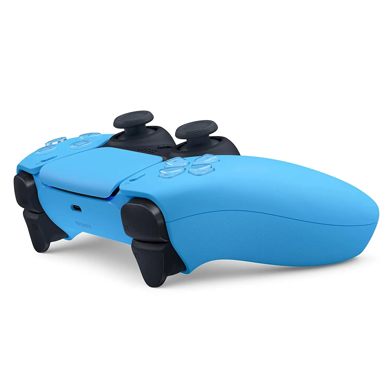 PS5 Official Sony DualSense Wireless Controller (Starlight Blue)   1 Year Warranty by Sony Singapore