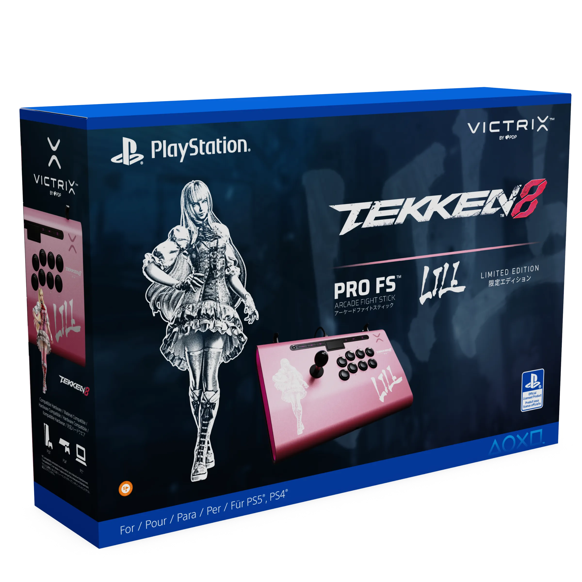 PS5, PS4 & PC TEKKEN 8 Victrix Pro FS Arcade Fight Stick: Lili