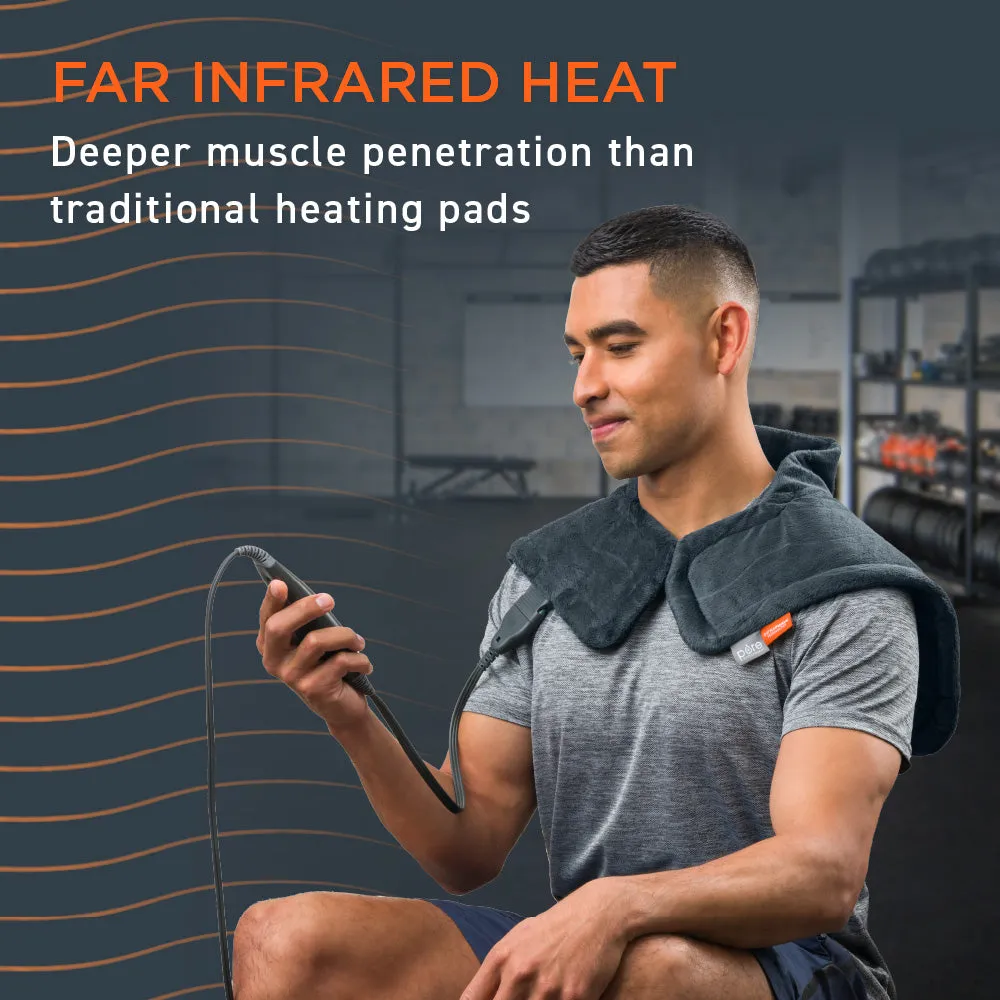 PureRelief Pro Far Infrared Neck & Shoulder Heating Pad